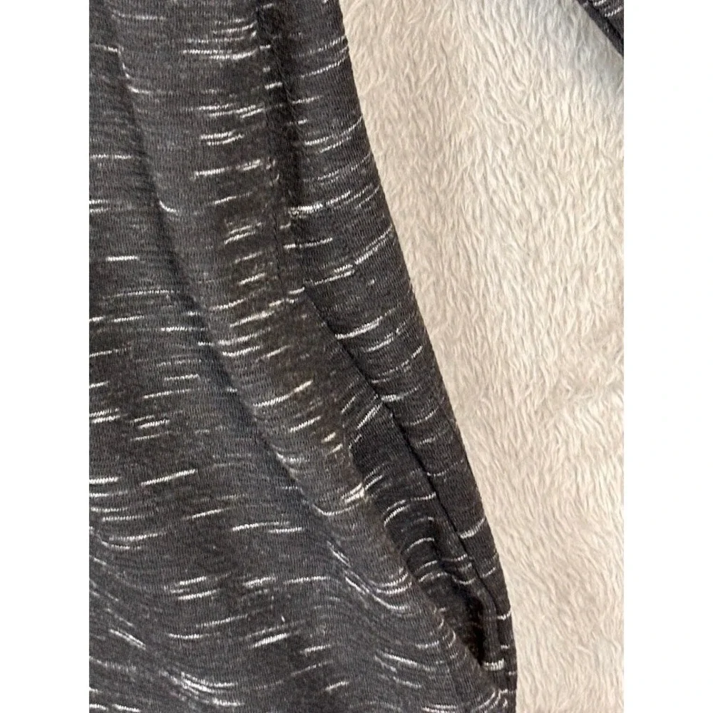 BKE Performance Mens Large Quarter Zip Pullover Gray Space Dye BK00054M Stretch